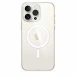 Plecki do Apple iPhone 15 Pro Max Silicone Case MagSafe bezbarwny OPIS