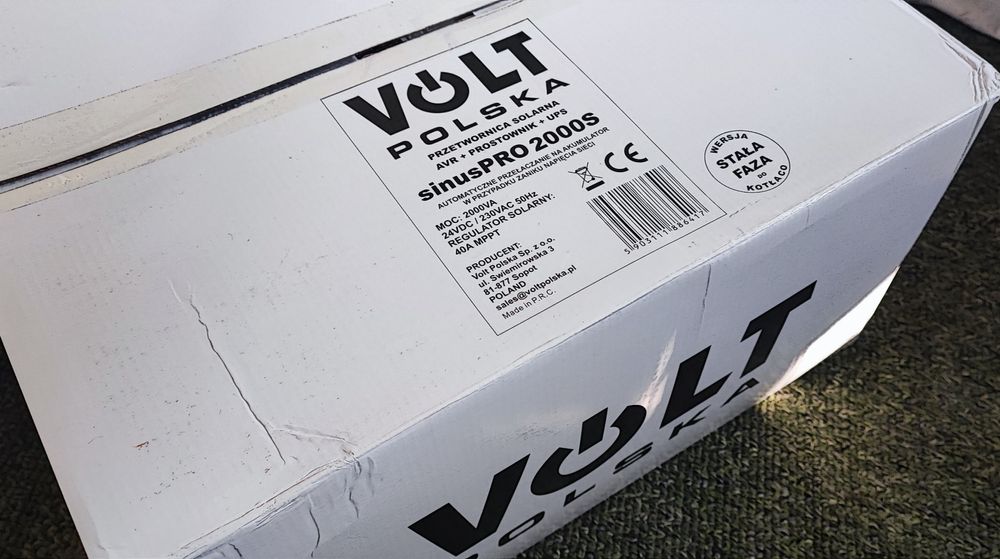 Гібридний інвертор ДБЖ VOLT POLSKA SINUS PRO 2000S