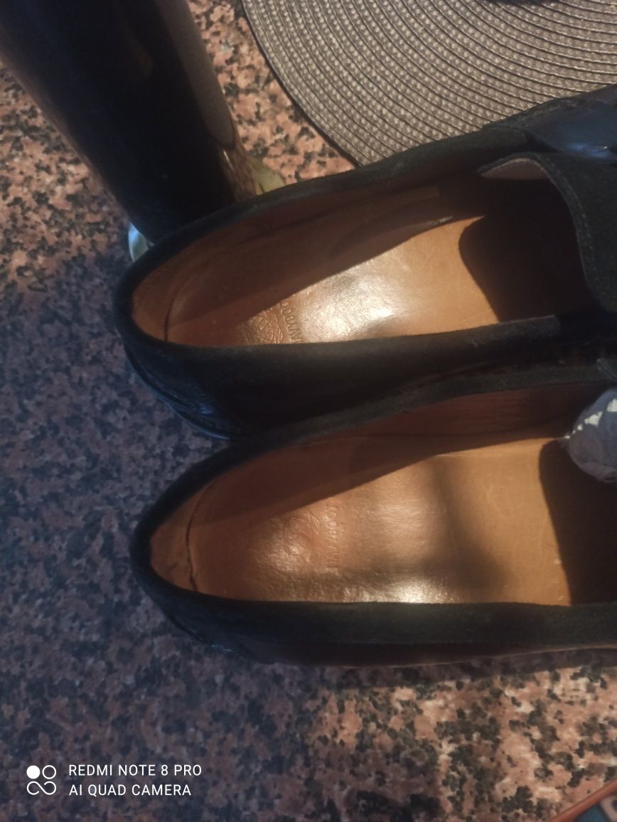 Włoskie buty skóra naturaln damskie