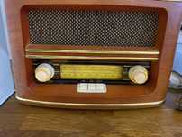 Radio w wtylu retro