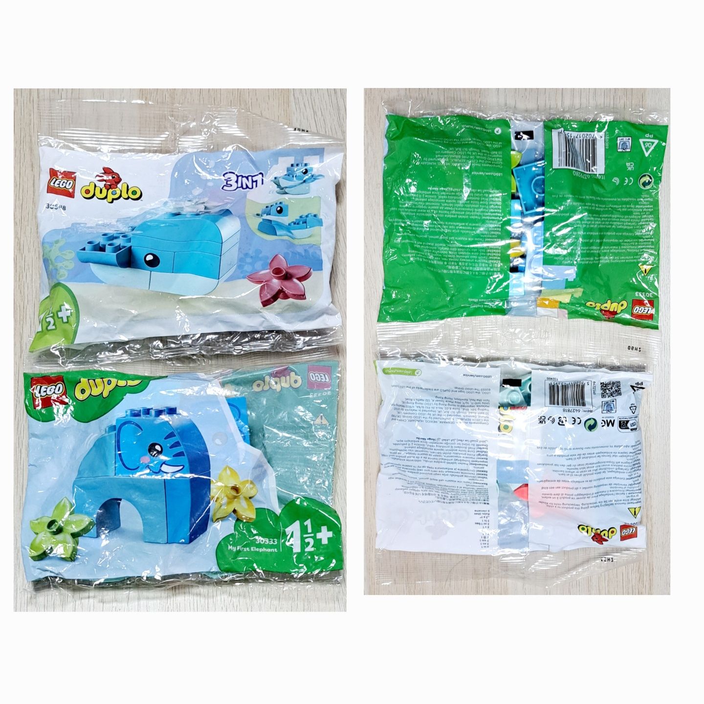 Klocki lego duplo, figurki zestaw