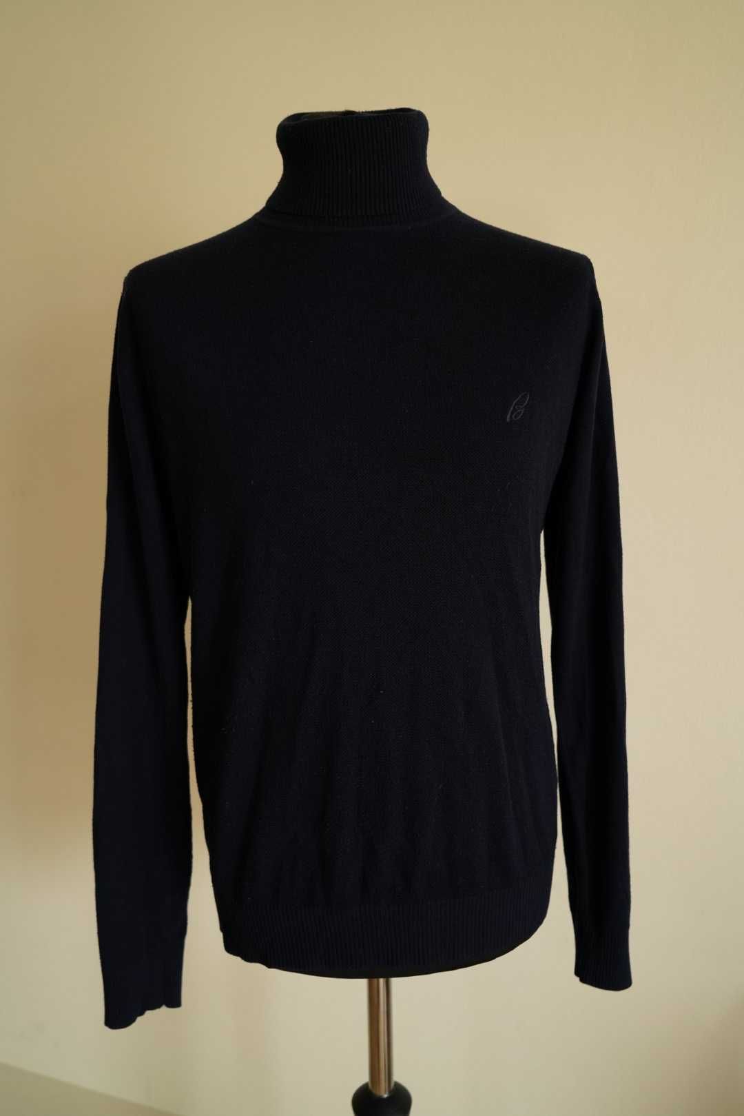 Brioni męski sweter golf XL