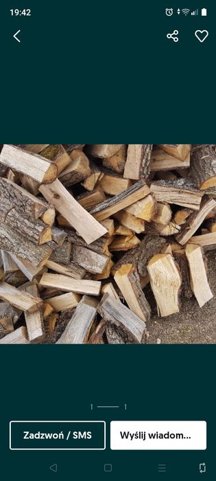 Sprzedam drewno opałowe sosna olcha