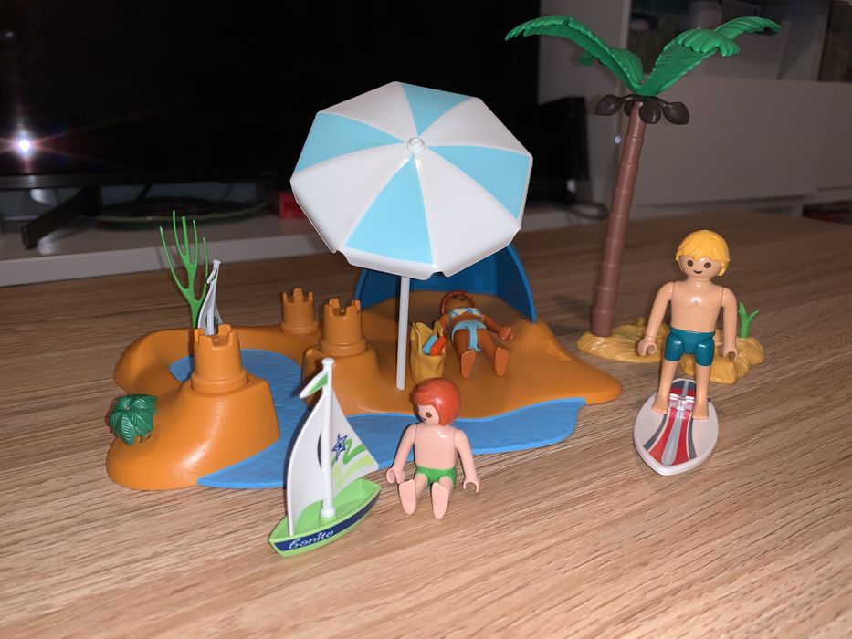 Playmobil Zestaw Rodzina na plaży