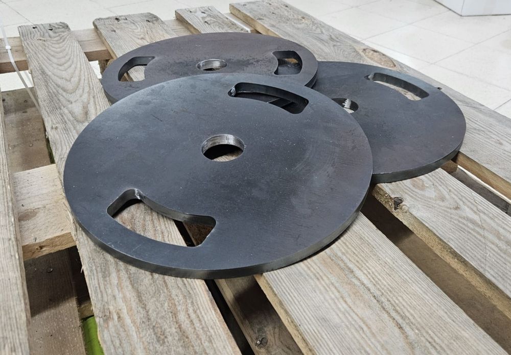 Discos de Musculação 10Kg ultra slim