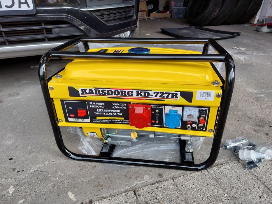 Agregat 6.7KW, 3faza, siła, nowy