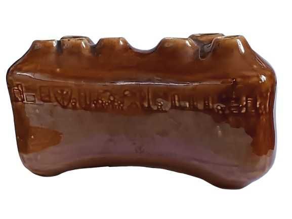 Wazon ceramika Ikebana ,, Panorama'' Bolesławiec