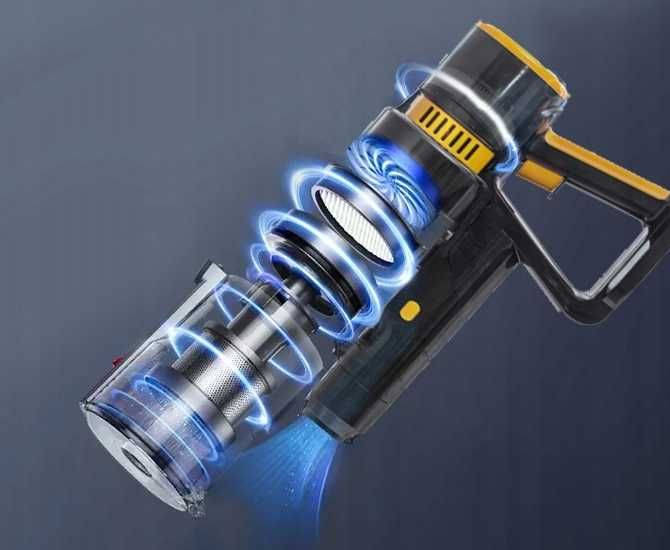 WYPRZEDAŻ ODKURZACZ PIONOWY Bezprzewodowy 2w1 Cyklonowy Akumulatorowy