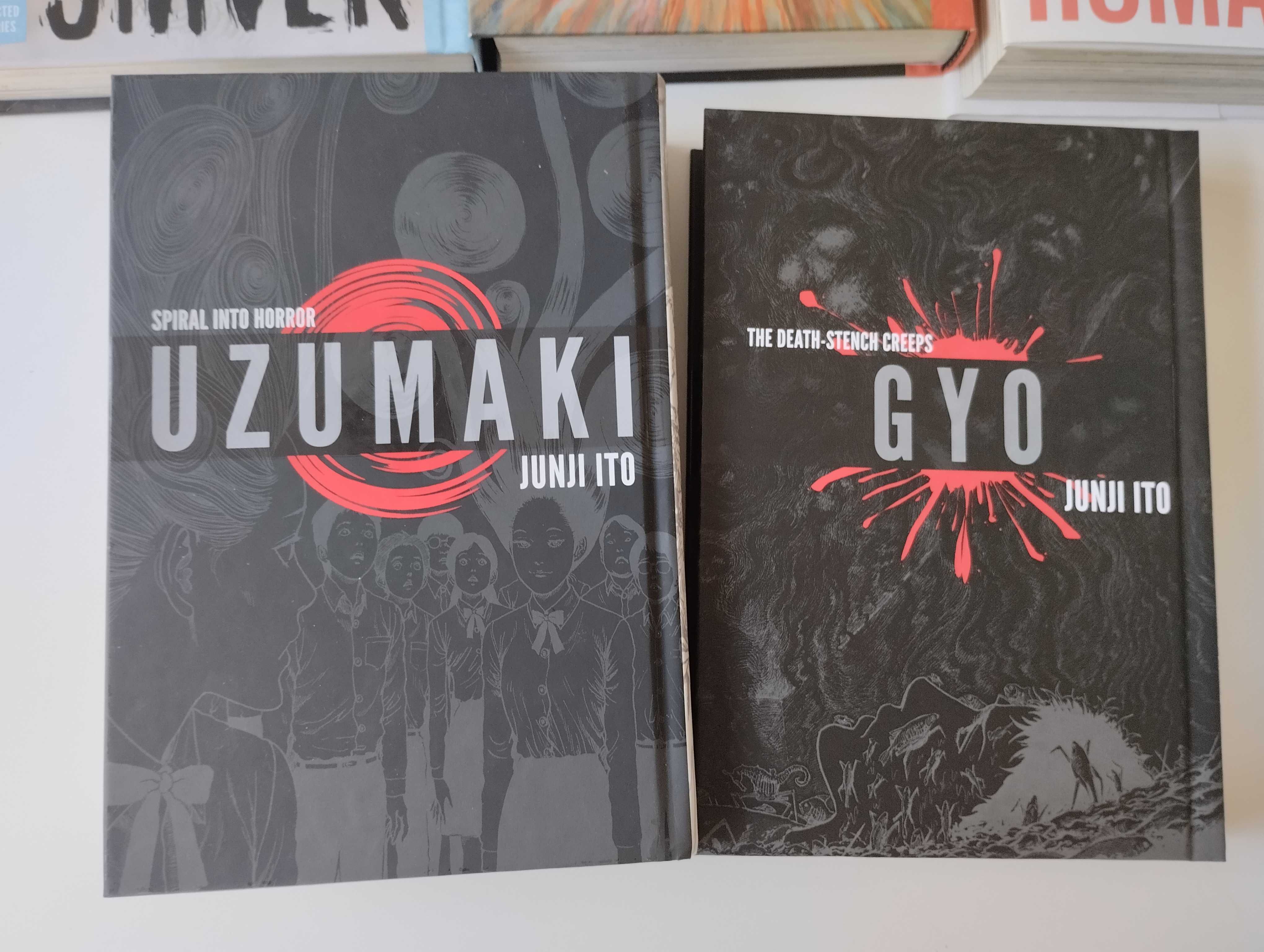 BD Manga Junji Ito livros em Inglês, com portes grátis