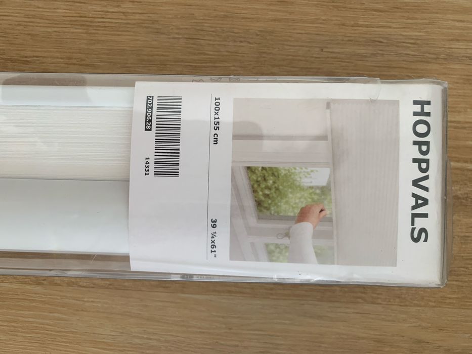 Estores plissados IKEA HOPPVALS 100X155 novos embalados