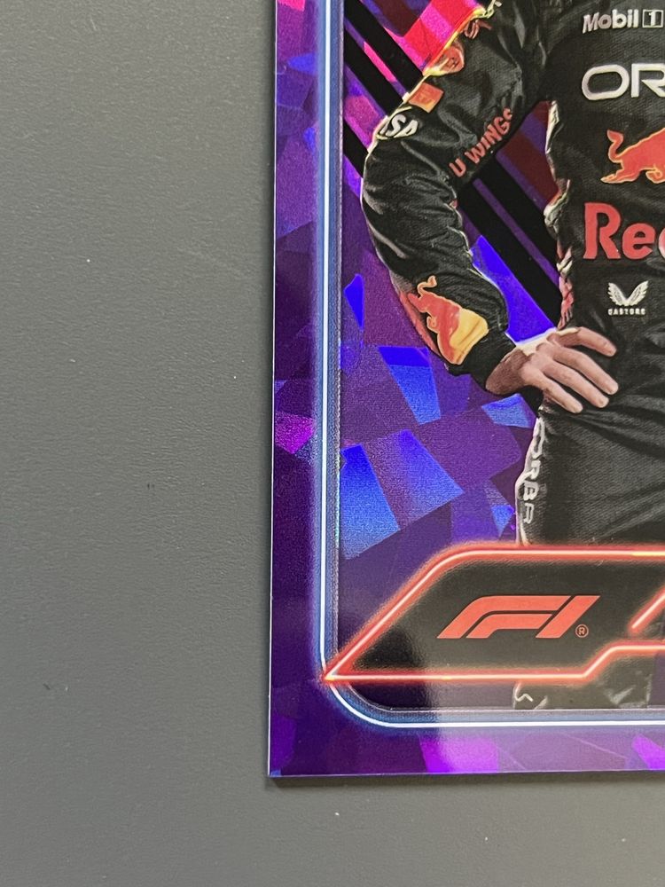 Max Verstappen Topps Chrome Sapphire Purple 2024 /10