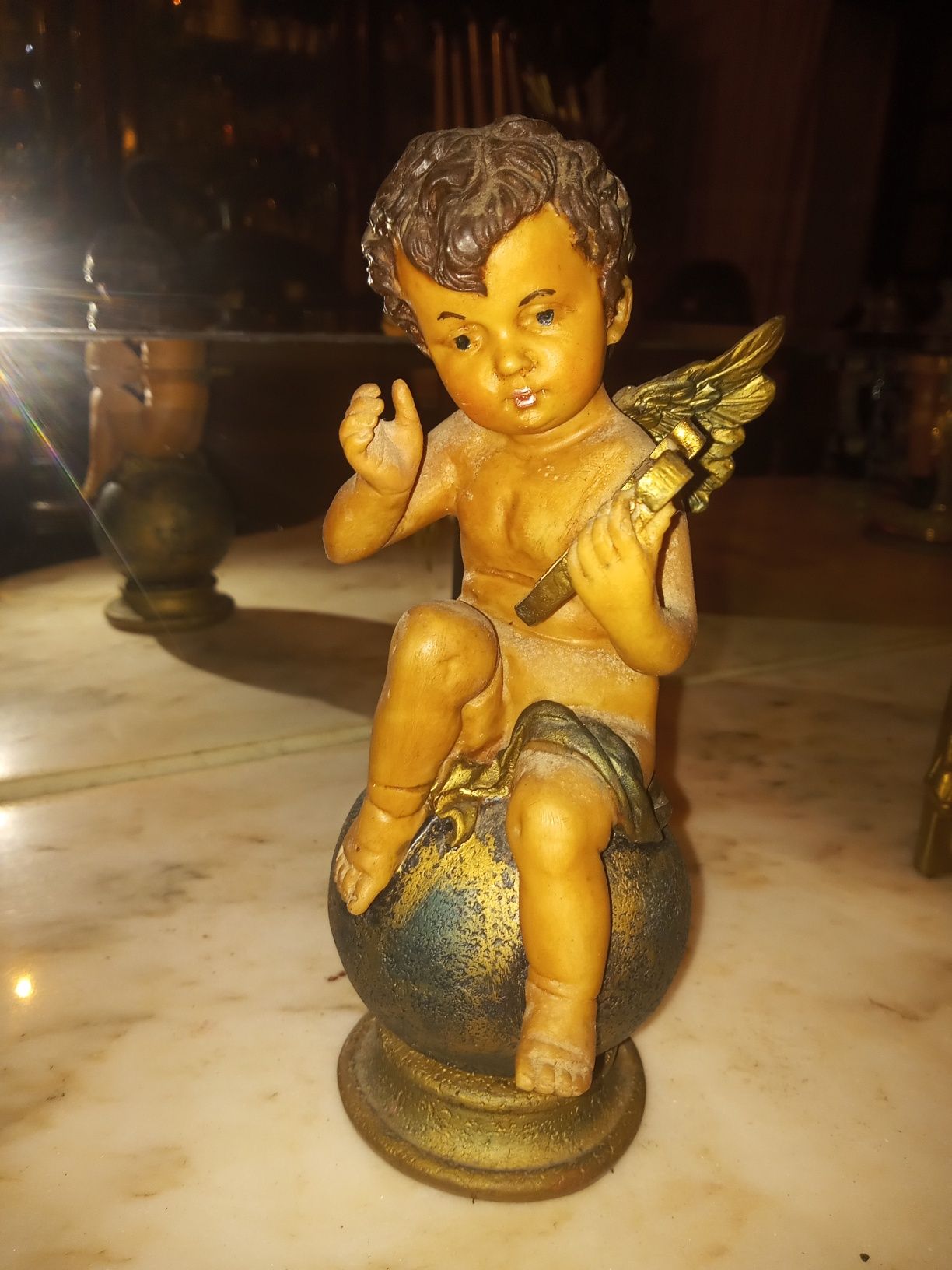 Espetaculares figuras em marfinite 
50/60 CMS alta