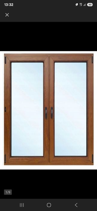 Okno drzwi balkonowe 200x210cm trzyszybowe