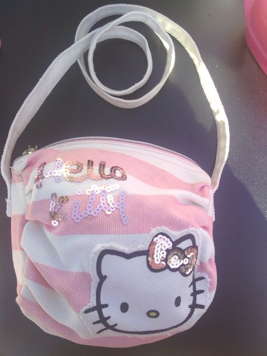 Hello Kitty peluche carteira bolsa Noddy