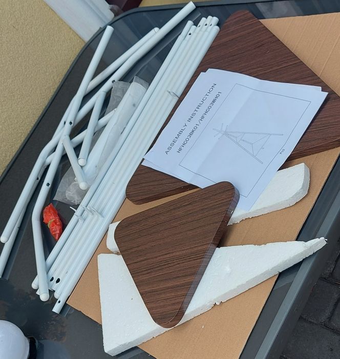 Metalowy wieszak na ubrania 180cm