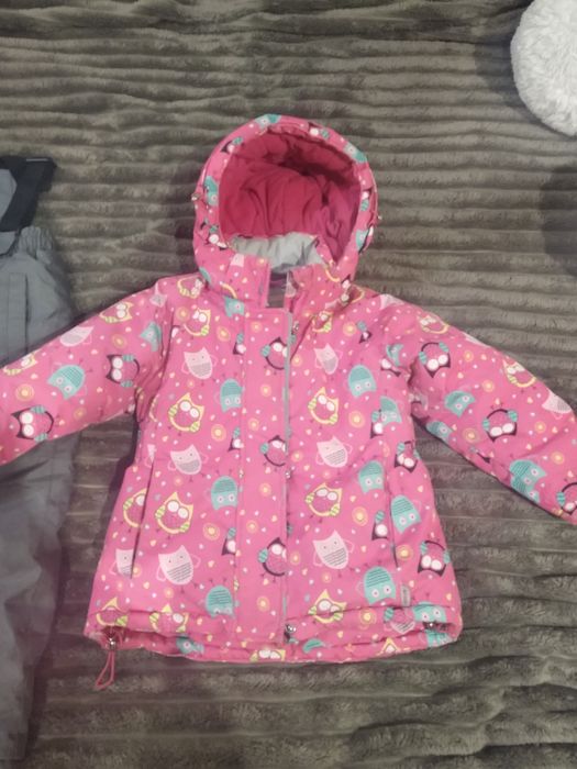 Зимова курточка та теплі штани на підтяжках