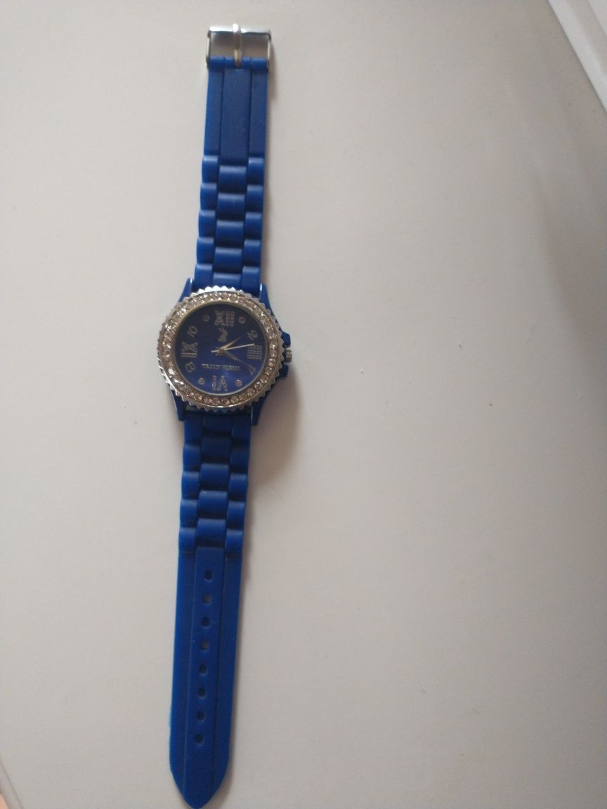 Zegarek damski habrowy z silikonowym paskiem