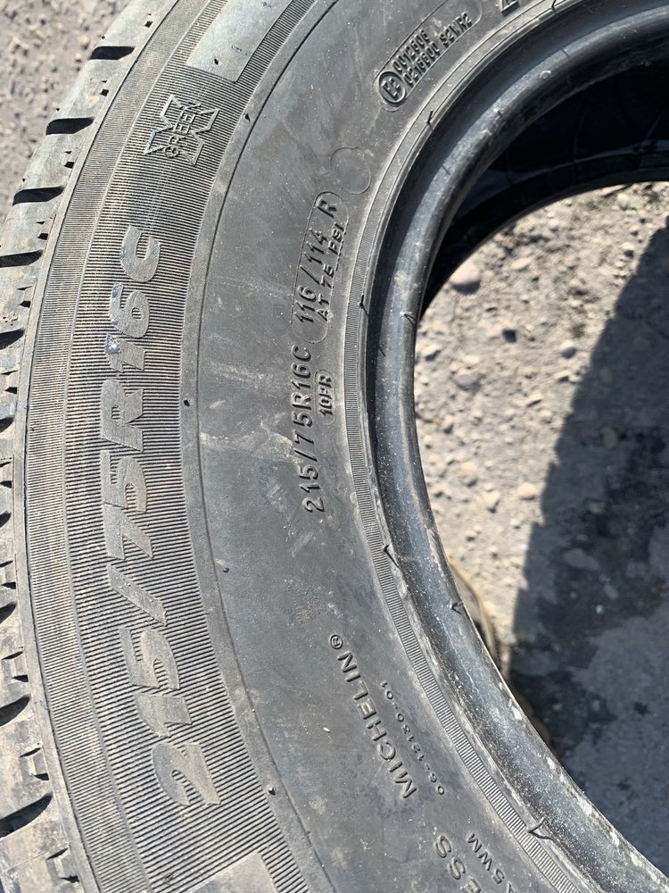 Шини 215/75 R16C Michelin Agilis 7-6 мм 2021 рік 215 75 16С