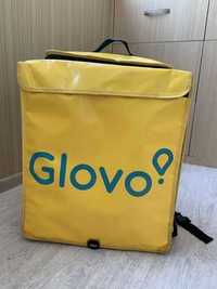 Терморюкзак ( сумка рюкзак термосумка ) "Glovo" новый.