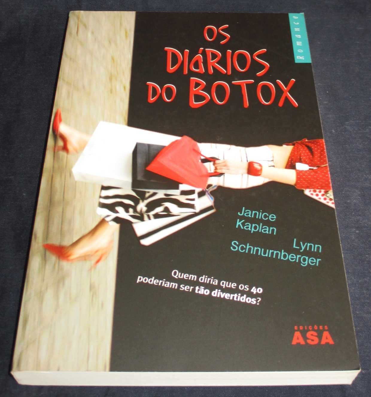 Livro Os Diários do Botox Lynn Schnurnberger e Janice Kaplan