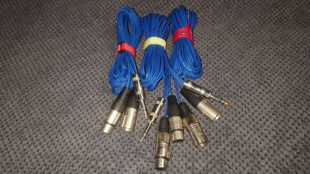 Kable Insert Roxtone insertowe Jack stereo 6,3 XLR