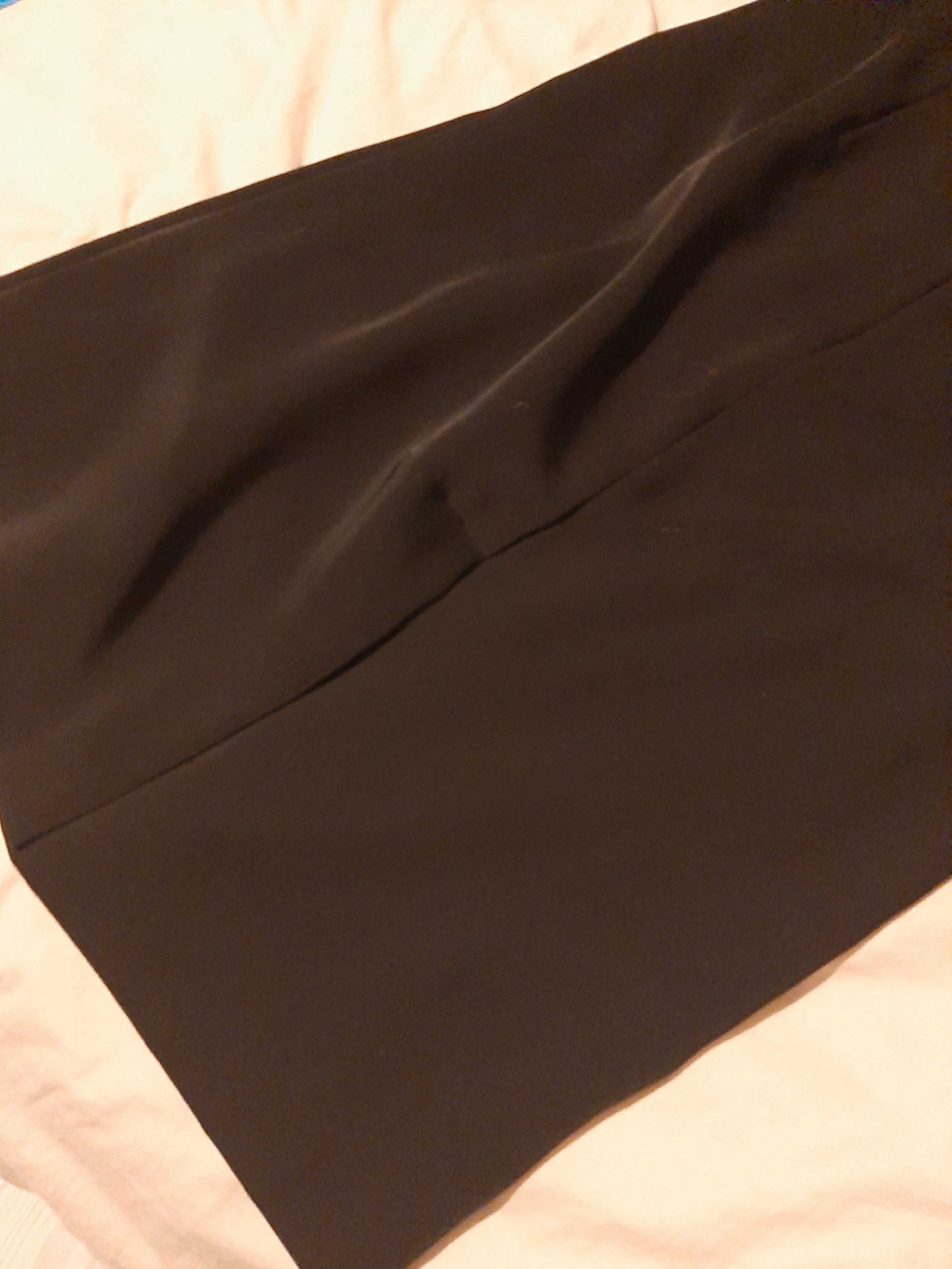 Czarna elegancka sukienka Tatuum 36 karnawał studniówka