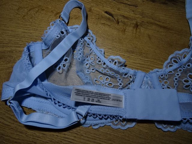 Primark błękitny biustonosz 80 C