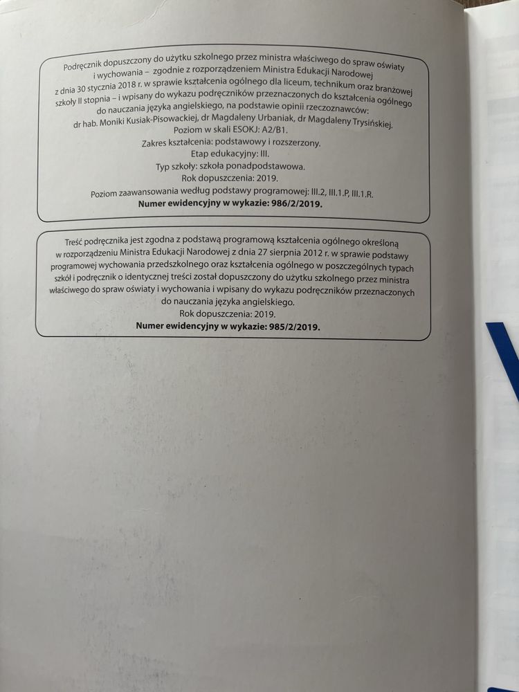 Podręcznik Vision 2