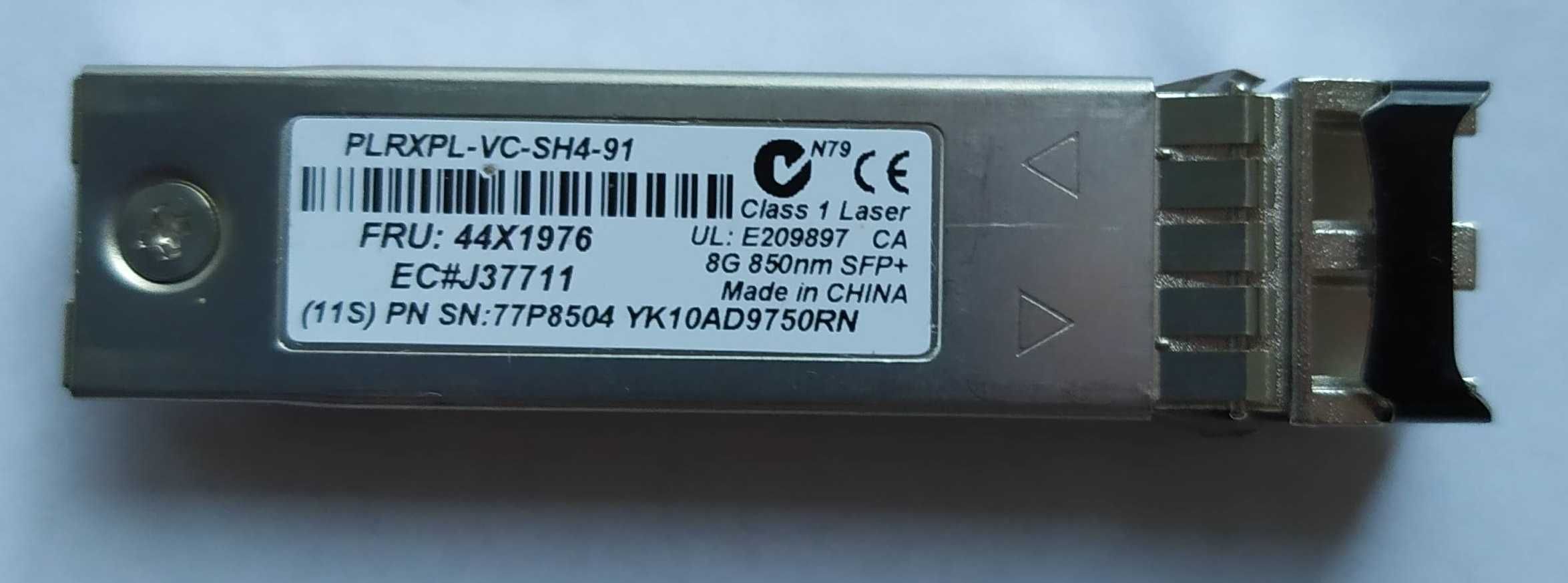 IBM 8Gbit 850nm SFP+ SW Optical Transceiver 44X1976 PLRXPL-VC-SH4-91