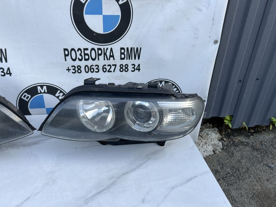 Фари рестайл bmw x5 e53 галоген лінза