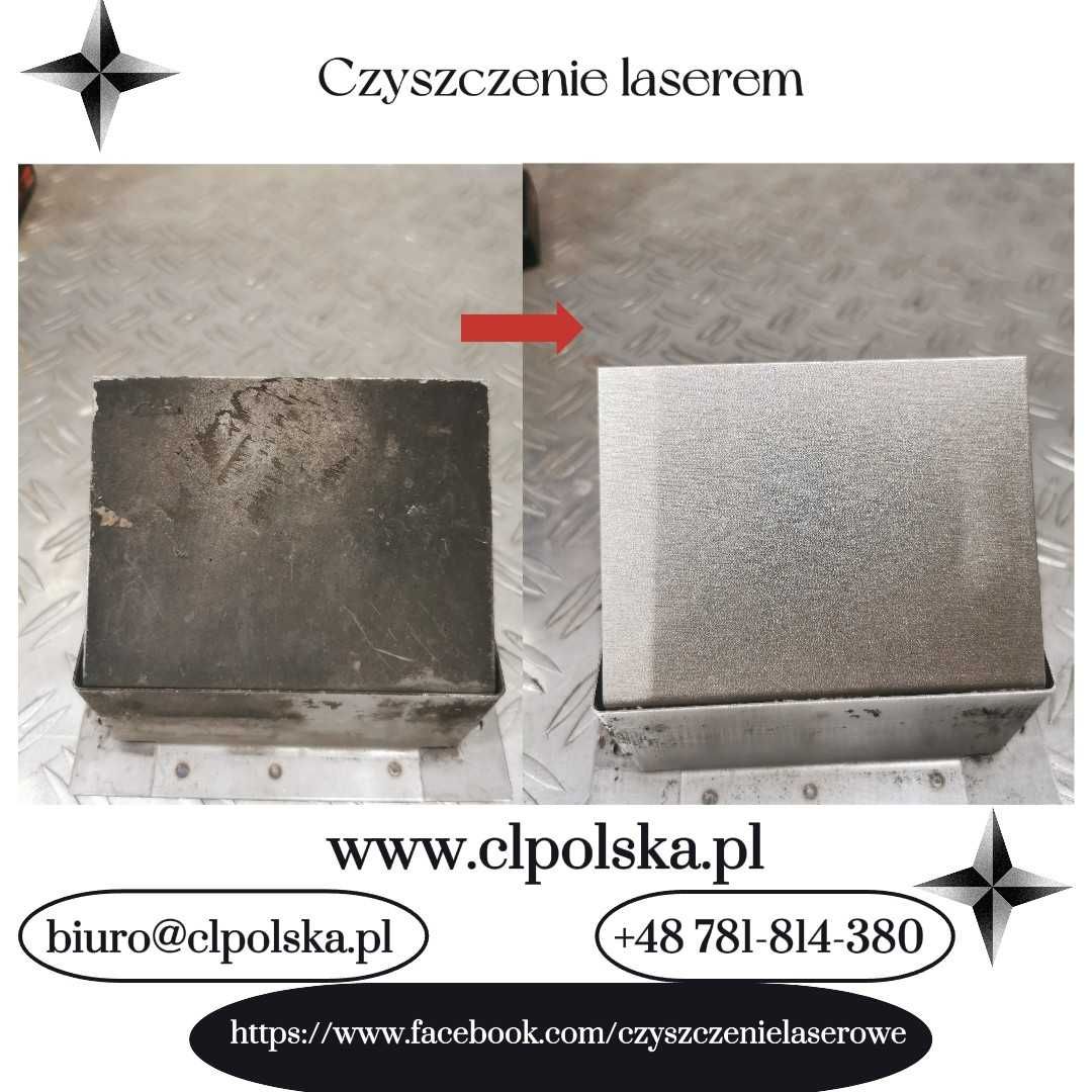 Usuwanie rdzy - powłok  - nalotów  -> Czyszczenie LASEREM