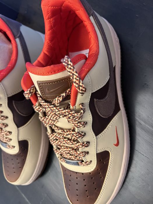 Tenis air force castanhos