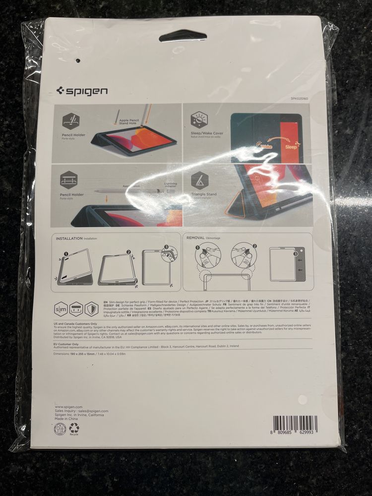 Capa SPIGEN Apple ipad 10.2 (7ª, 8ª e 9ª geração)