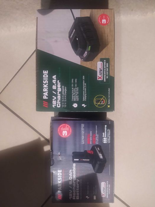 Klucz udarowy  Parkside 350Nm + 5Ah bateria i ładowarka