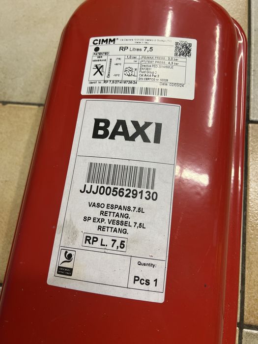 Naczynie wzbiorcze BAXI