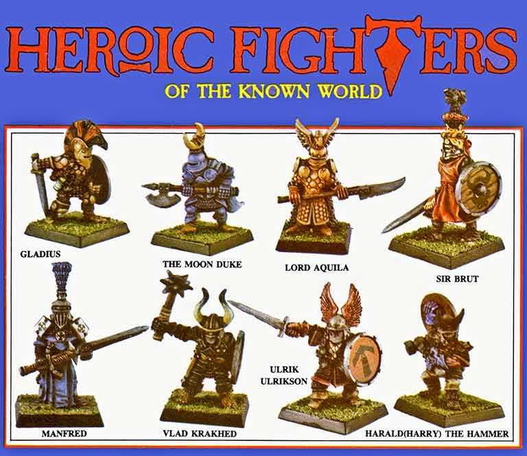 Warhammer Fantasy Battle: Heroic Fighters, Vlad Krakhed, oldhammer
