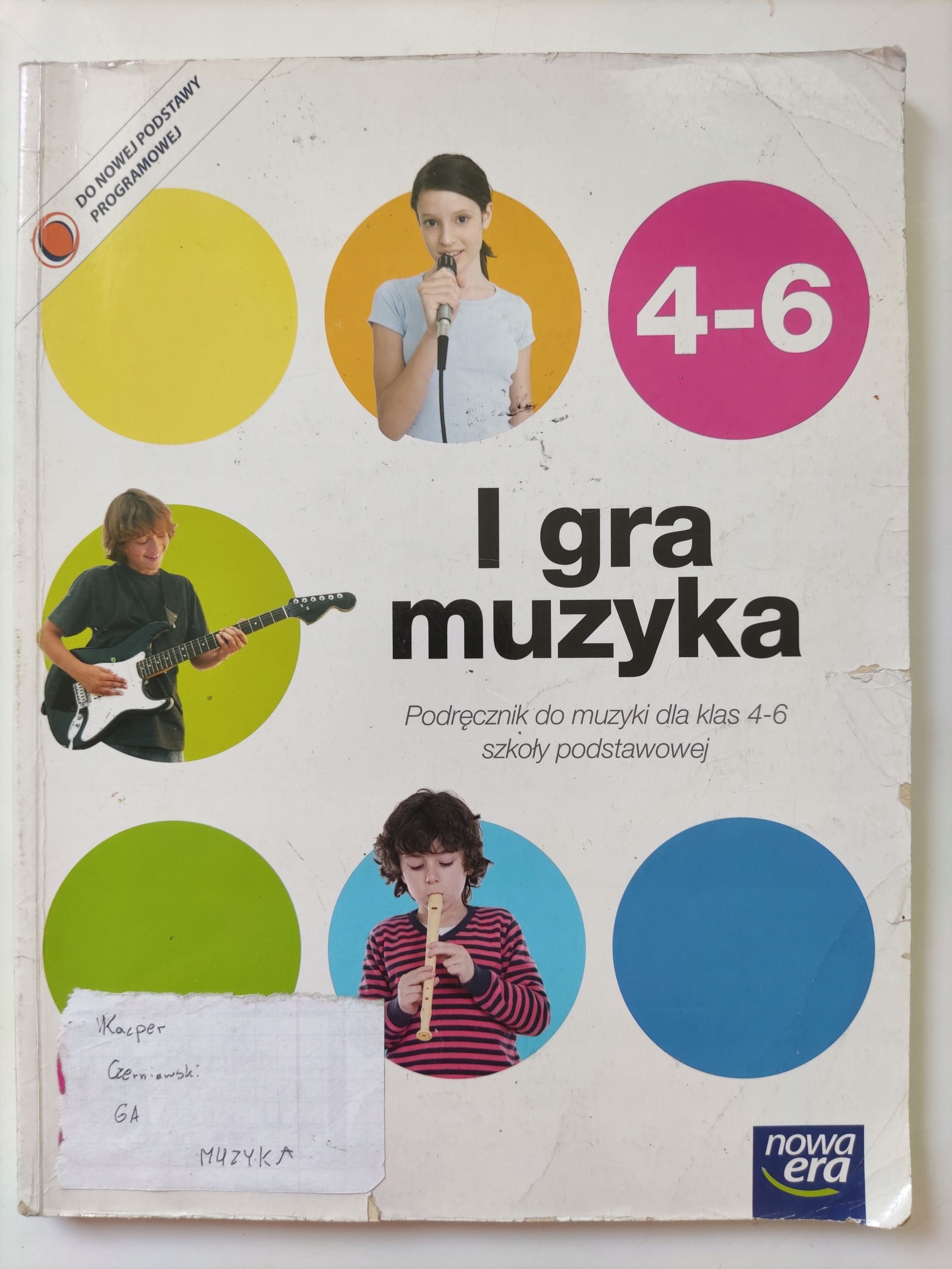 I Gra Muzyka 4-6 Podręcznik Brak Cd