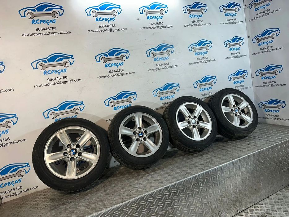 .Conjunto Jantes 16 Originais BMW Style 140 5x120 ET44 7J 6775619