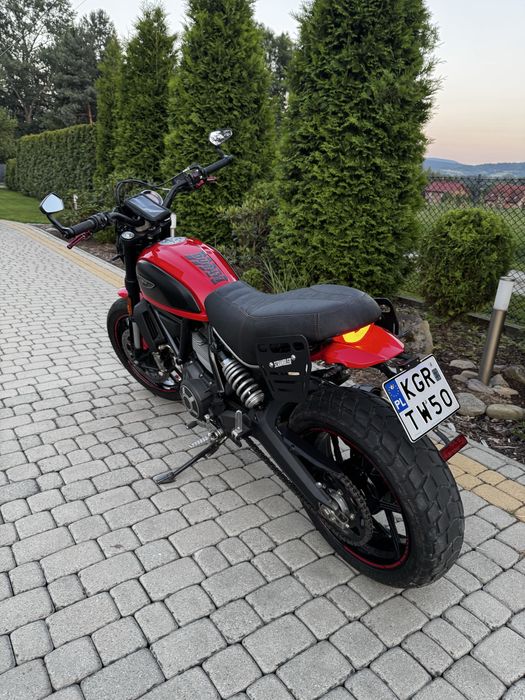 Ducati Scrambler Icon 800 rok 2018 wydech MIVV pełna moc!