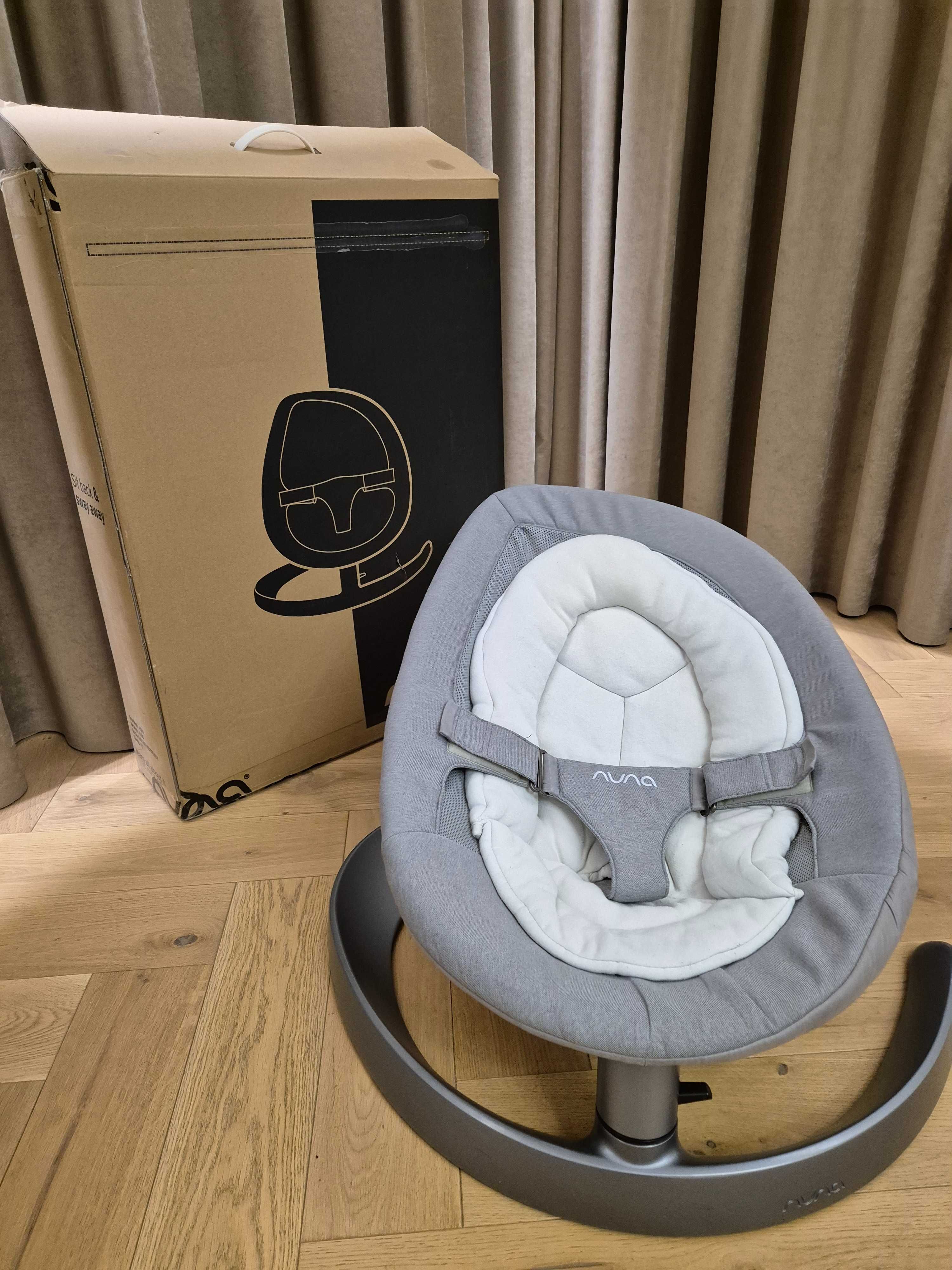 NUNA LEAF CURV Leżaczek bujaczek kołyska ( do 60 kg)