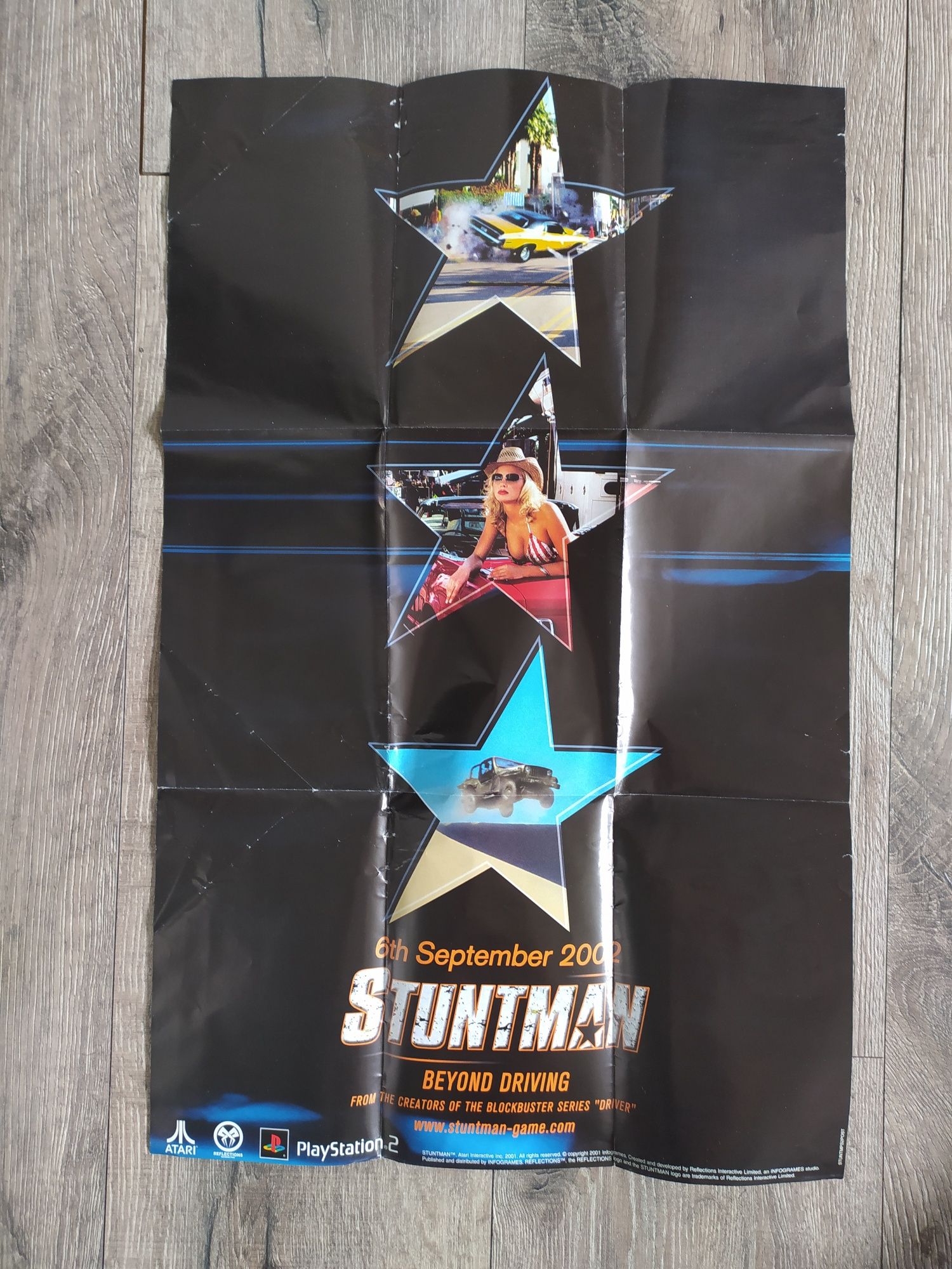 Plakat PS2 Stuntman Wysyłka