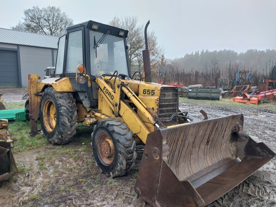 Koparkoładowarka Ford 550, 655