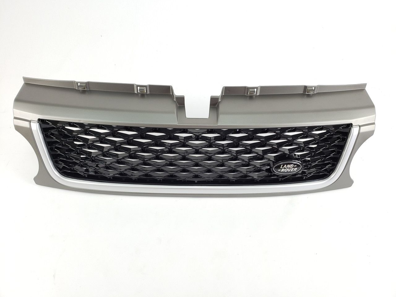 Решетка радиатора на Range Rover Sport 2009-2013  Серая с черным