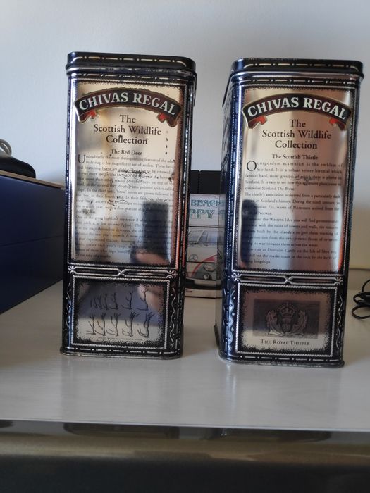 Caixas whisky Chivas Regal (coleção)