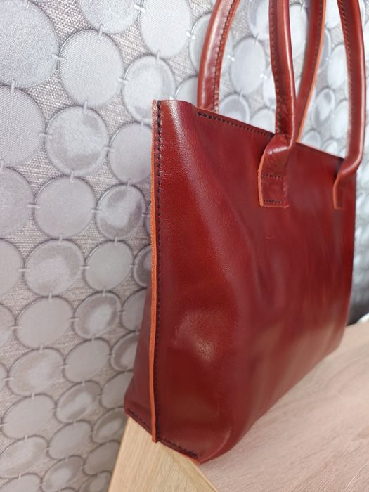 Жіноча сумка з натуральної шкіри ручна робота