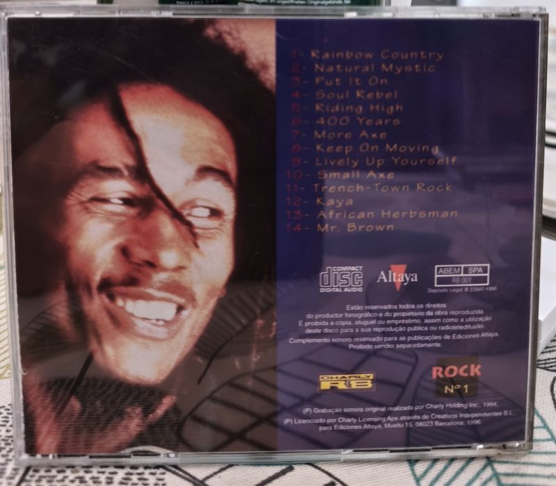 CD Bob Marley, como novo