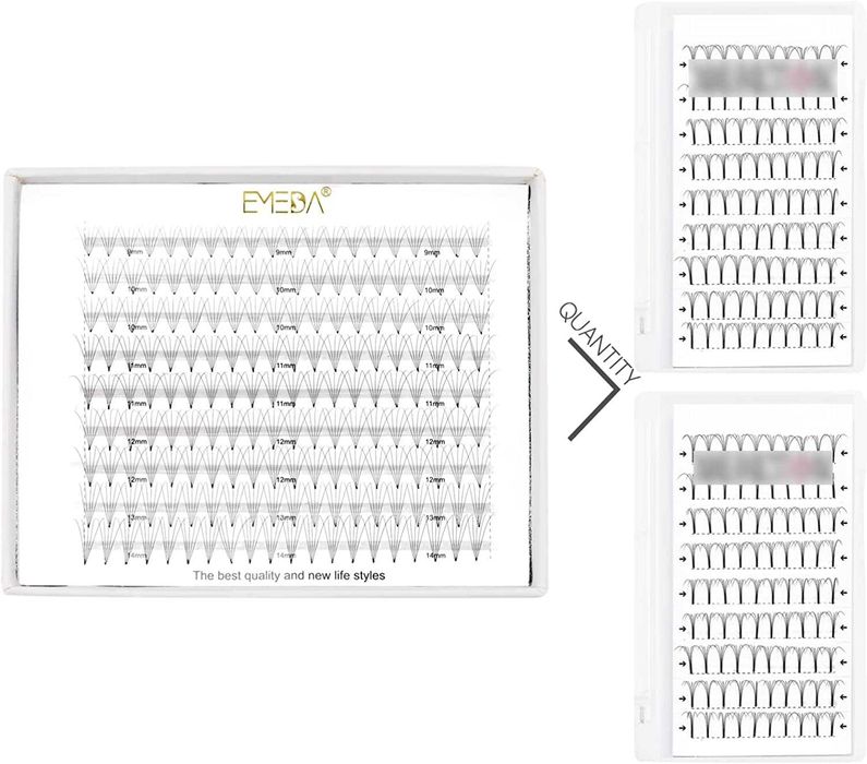 Pestanas Volume Russo 0,07mm Mix - Caixa XL