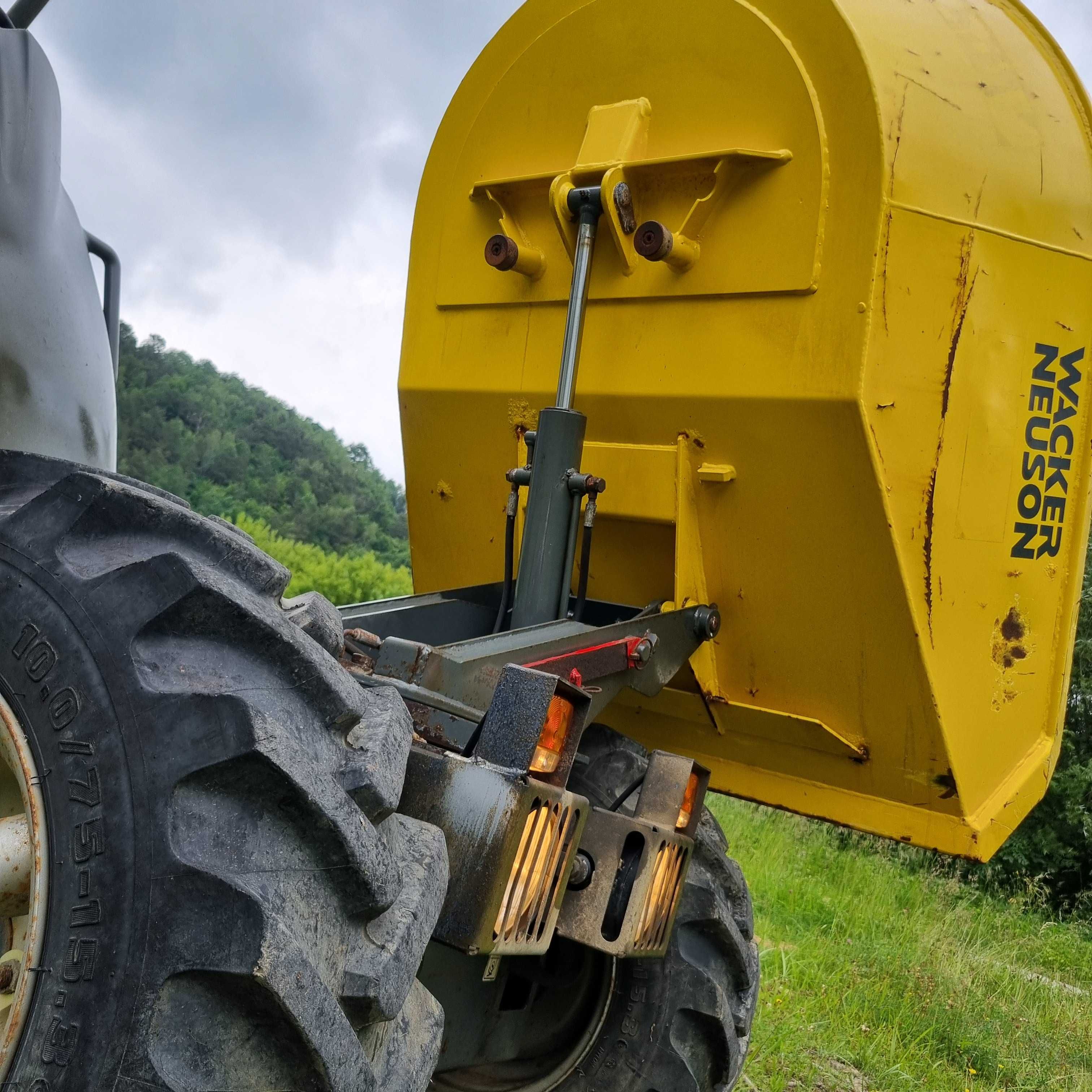 Wozidło 1,5t WACKER NEUSON 1501 zNorwegii 2016r JAK NOWE 1050Mtg Obrót