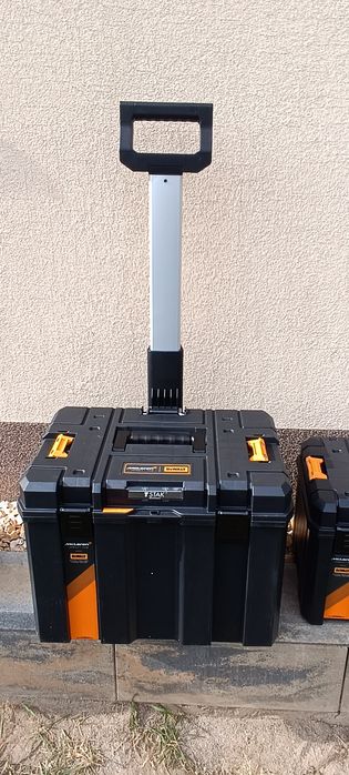 Zestaw 3 skrzyń DeWalt Mclaren organizer  wózek