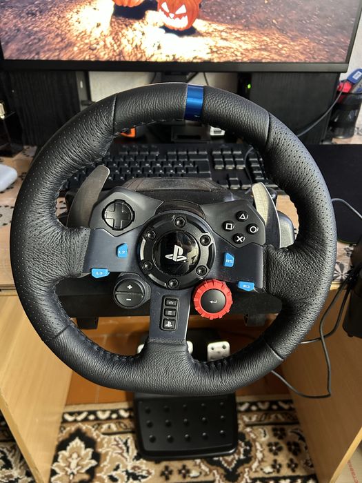 Ігровий руль Logitech G29 + shifter (PC, PS4, PS5)